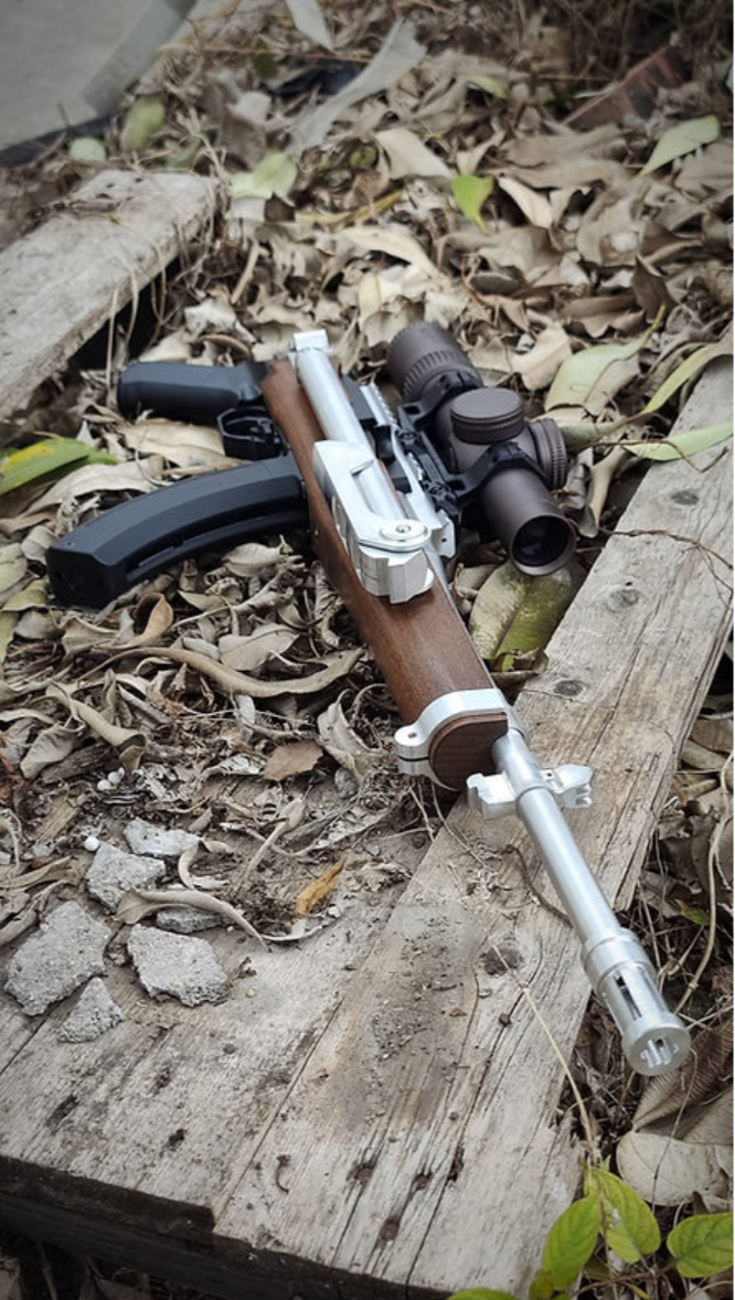 FCW x Viva Arms Ruger 10/22 ライフル(Samson B-TM フォールディングストック付き)