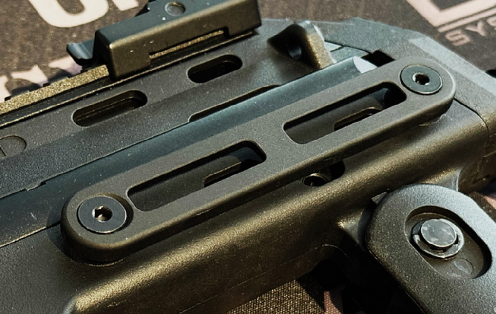 FCW M-LOK サイドレイルセット VFC MP7A1/MP7 ネイビー GBB用 - ブラック