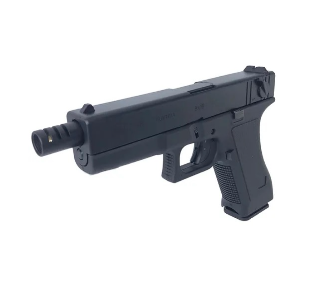 FCW G18 アウターバレル Gen 2 フレーム付き (WE/マルイシステム用) - ブラック