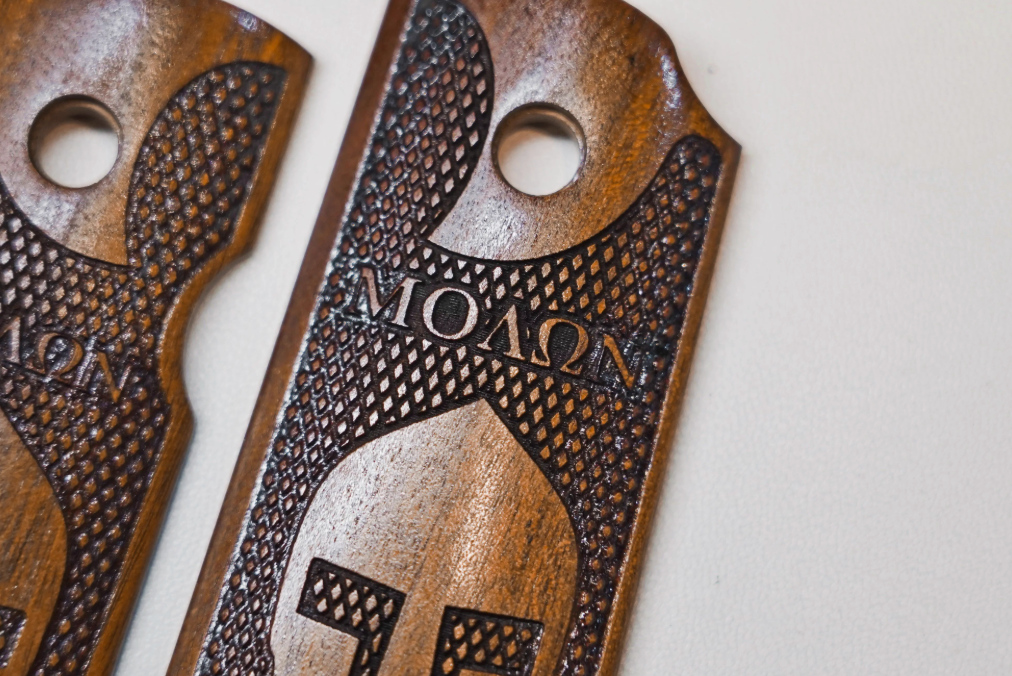 FCW ベレッタ 1911 スパルタン チェッカーグリップ - TYPE A
