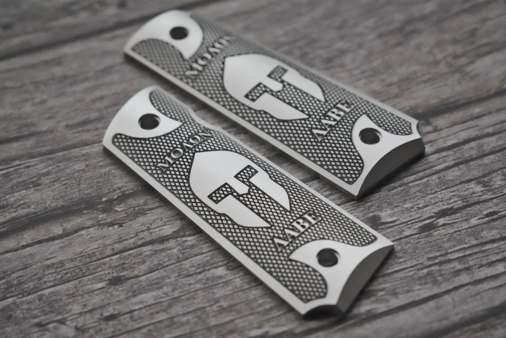 FCW ベレッタ 1911 スパルタン チェッカーグリップ - TYPE B