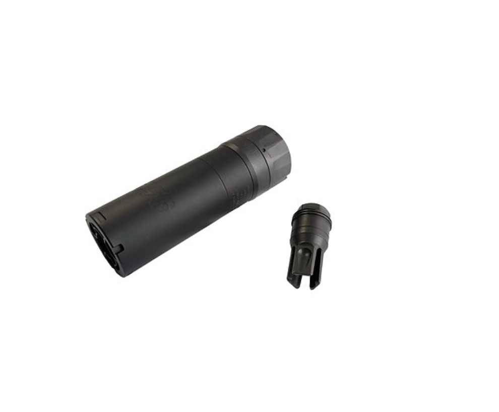 AKATSUKI SIG SLX 5.56 ダミーサプレッサー(フラッシュハイダー付き)- ブラック