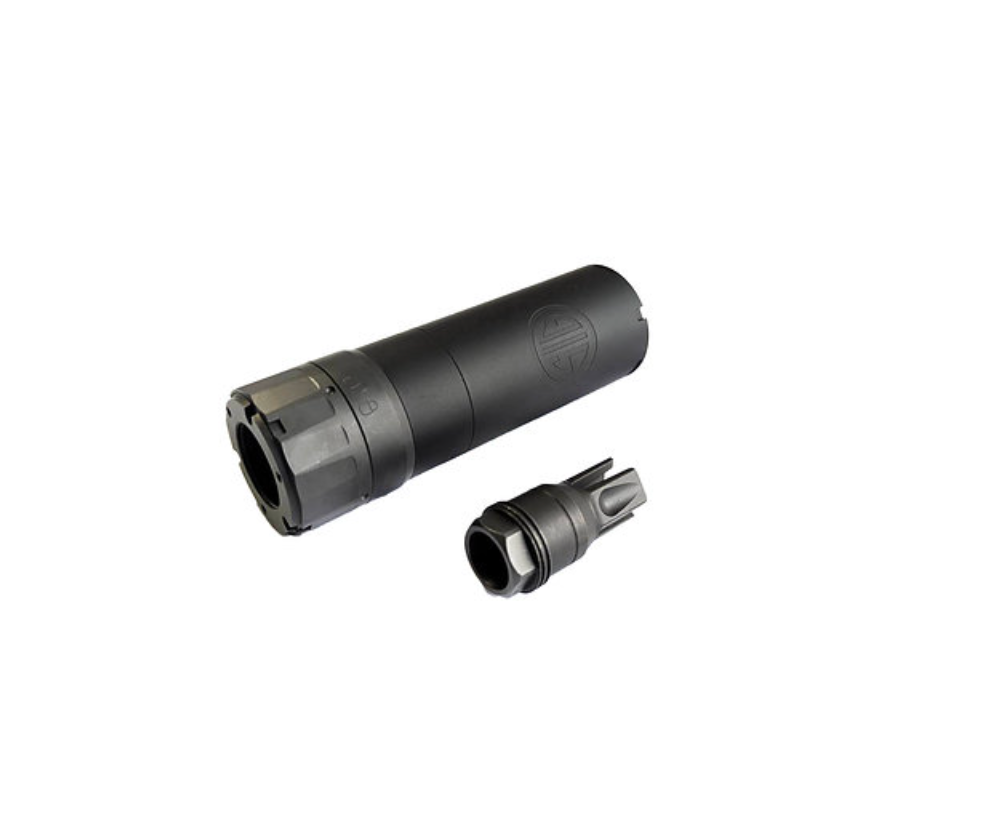 AKATSUKI SIG SLX 5.56 ダミーサプレッサー(フラッシュハイダー付き)- ブラック