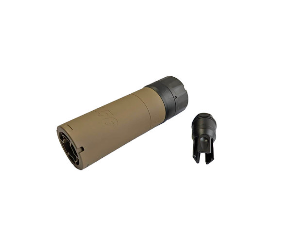 AKATSUKI SIG SLX 5.56 ダミーサプレッサー(フラッシュハイダー付き)- ダークアース
