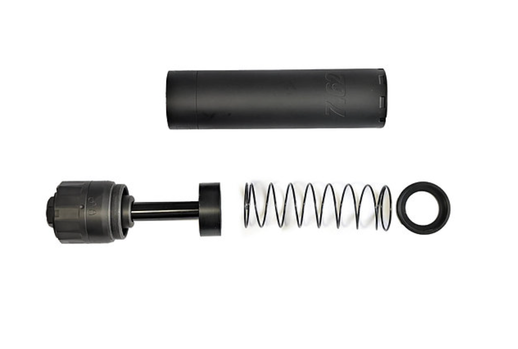 AKATSUKI SIG SLX 7.62 ダミーサプレッサー(フラッシュハイダー付き、トレーサー装着済み)- ダークアース