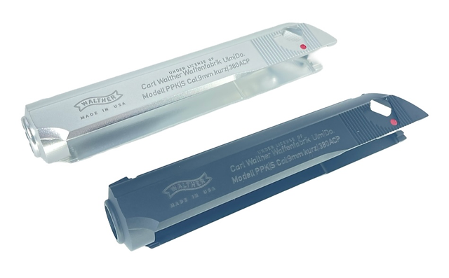 FCW PPK & PPK/S CNCアルミGBBスライド(マルゼン・ワルサーPPK & PPK/S GBBP用)- PPK/S Slide with PPK/S Laser Marking SV