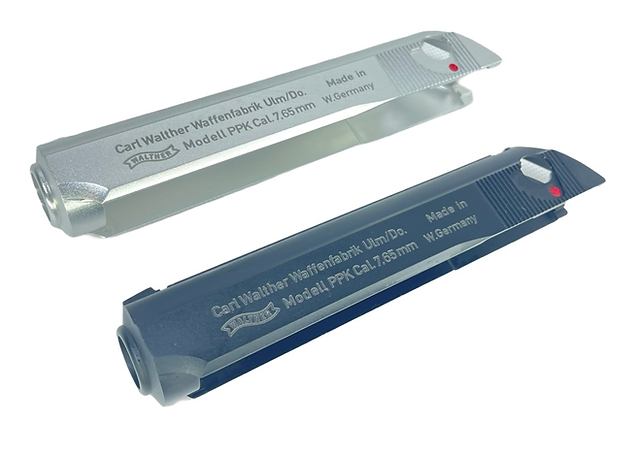 FCW PPK & PPK/S CNCアルミGBBスライド(マルゼン・ワルサーPPK & PPK/S GBBP用)- PPK Slide with PPK Laser Marking SV