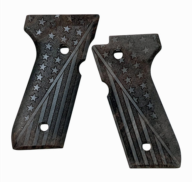 FCW ベレッタ M92 USフラッグパターングリップ