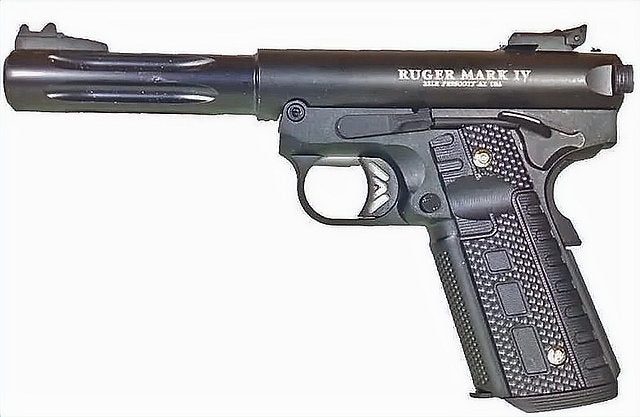 FCW x WE ラグスタイル 1911 ギャラクシー GBB ピストル MKIV BK (ハンター) - ショート