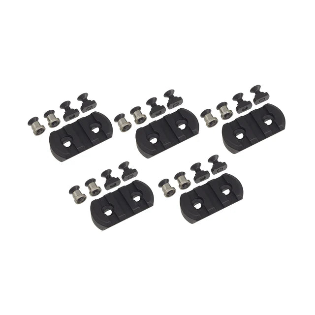 5KU 3スロットレールセクション(M-LokおよびKeyMod用)(5KU-245) - ブラック