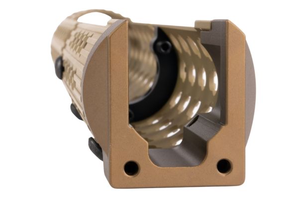 5KU VS-24 アルミニウム / アルミ AK ロングチューブラー ハンドガード CYMA AK AEG エアソフト シリーズ用 - タン