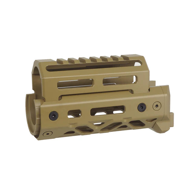 5KU 1U043 KPYK M-LOK ハンドガード CYMA AK-74U エアガン用 (5KU-412) - タン/黄褐