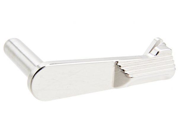 5KU スライドストップ(ステンレススチール)東京マルイ ハイキャパ GBB(タイプ4)用 - シルバー