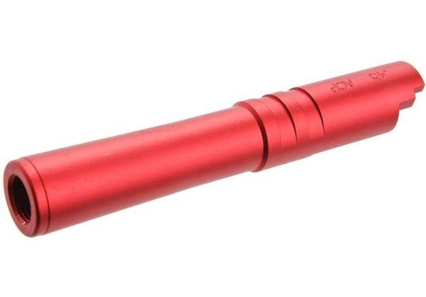 5KU Tokyo Marui ハイキャパ 4.3 GBB Airsoft アウターバレル (アルミニウム / アルミ) - 赤