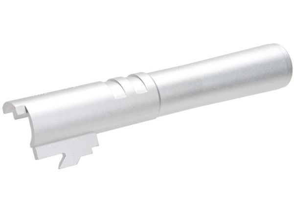 5KU Tokyo Marui ハイキャパ 4.3 GBB Airsoft アウターバレル (アルミニウム / アルミ) - 銀(ぎん)