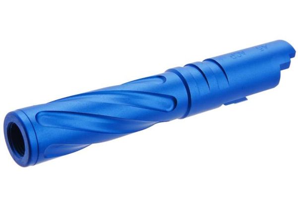 5KU Tokyo Marui ハイキャパ 4.3 アウターバレル (トルネード、アルミ) - ブルー