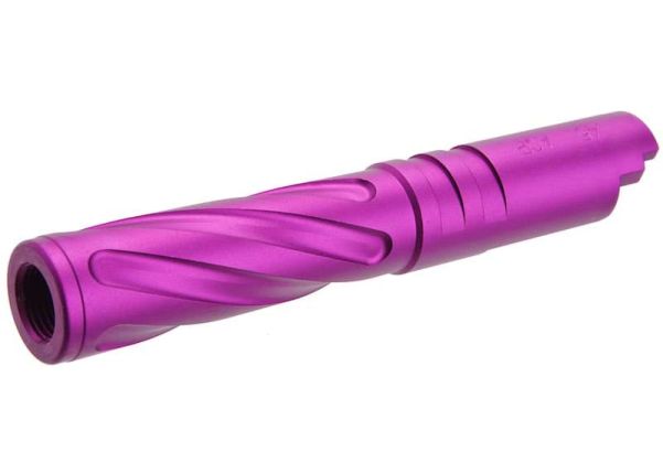 5KU Tokyo Marui ハイキャパ 4.3 アウターバレル (トルネード、アルミニウム / アルミ) - 紫