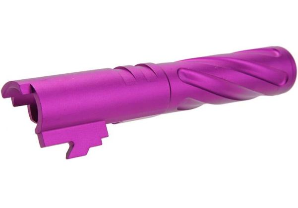5KU Tokyo Marui ハイキャパ 4.3 アウターバレル (トルネード、アルミニウム / アルミ) - 紫