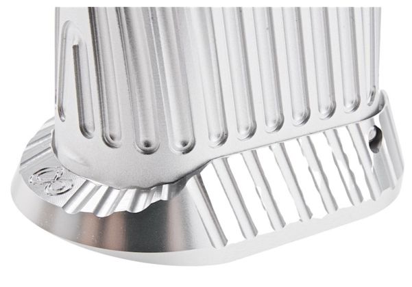 5KU 東京マルイ ハイキャパ GBB エアソフトグリップ (インフィニティ、CNC アルミニウム、タイプ 4) - シルバー