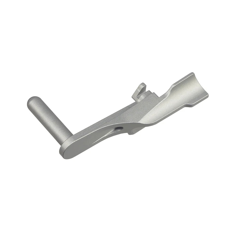 5KU アルミGBBスライドストップ Type.2 マルイ HI-CAPA GBB Airsoft用 ( 5KU-GB-598 ) - 銀(ぎん)