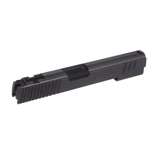 5KU CNC インフィニティ シグネチャー GBBスライド マルイ ハイキャパ 5.1 エアソフトガン用 (5KU-GB-604) - ブラック
