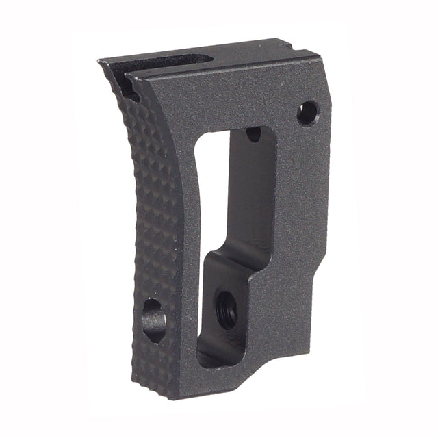 5KU アルミ製アッパーカーブ調整式トリガー(マルイ HI-CAPA GBB用)(GB-640)- ブラック