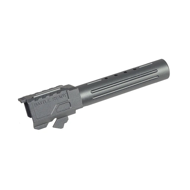 5KU BRA アルミバレル Umarex / VFC G19 Gen.3 GBB用 (5KU-GBEF19005) - ティ・グレイ