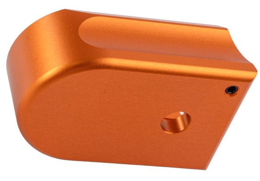 5KU KJ Shadow 2 GBB マガジンベース (アルミニウム / アルミ、タイプ1) - オレンジ