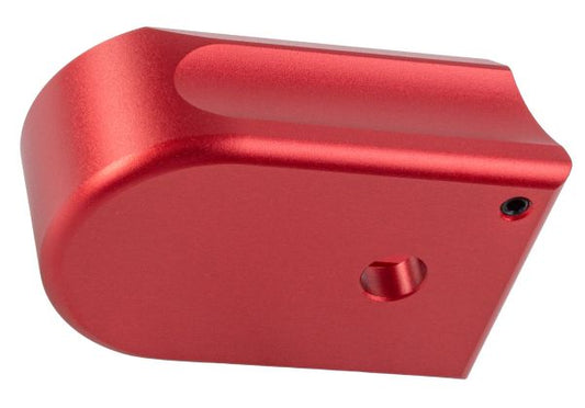 5KU KJ Shadow 2 GBB マガジンベース (アルミニウム / アルミ、タイプ1) - 赤