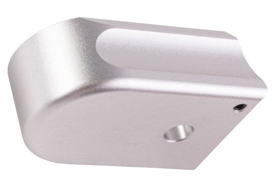 5KU KJ Shadow 2 GBB マガジンベース (アルミニウム / アルミ、タイプ1) - シルバー