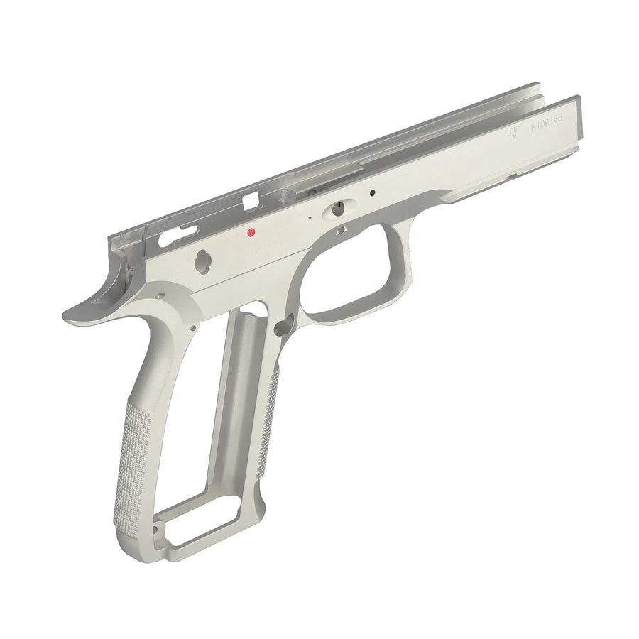 5KU CNCアルミフレーム KJW/ASG Shadow2 GBB エアソフトガン用 (GBSD2026) - 銀(ぎん)