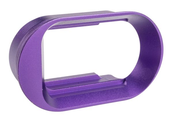 5KU KJ Works Shadow 2 GBB ショートグリッパネルとマグウェル(CNCアルミニウム / アルミ) - 紫