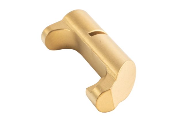 5KU KJ Shadow 2 / TS2 エアソフト ステンレス マグリリースバー - 金(きん)