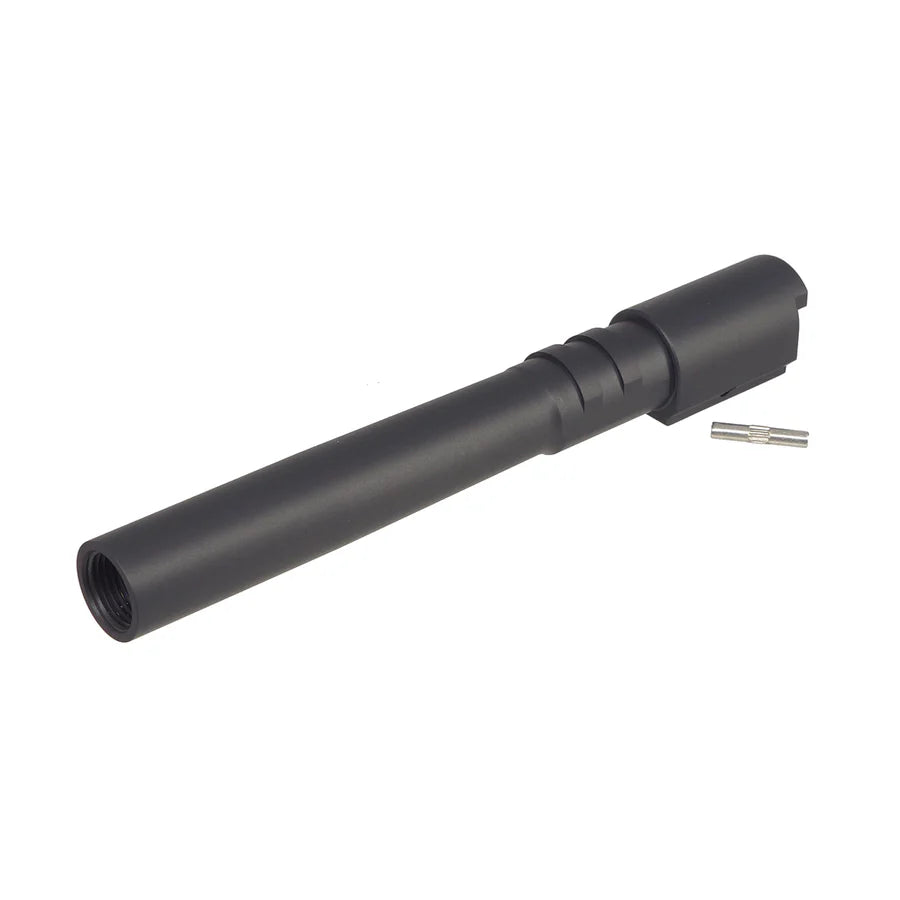 5KU ステンレスアウターバレル(ブッシング付き) KJW/ASG SHADOW2 オレンジ (GBSD2031) - ブラック