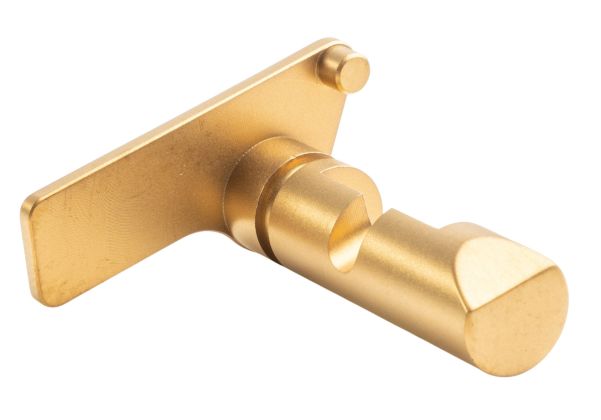 5KU SIG Sauer P320 M17、M18、XCarry GBB用ステンレススチール製テイクダウンレバー - 金(きん)