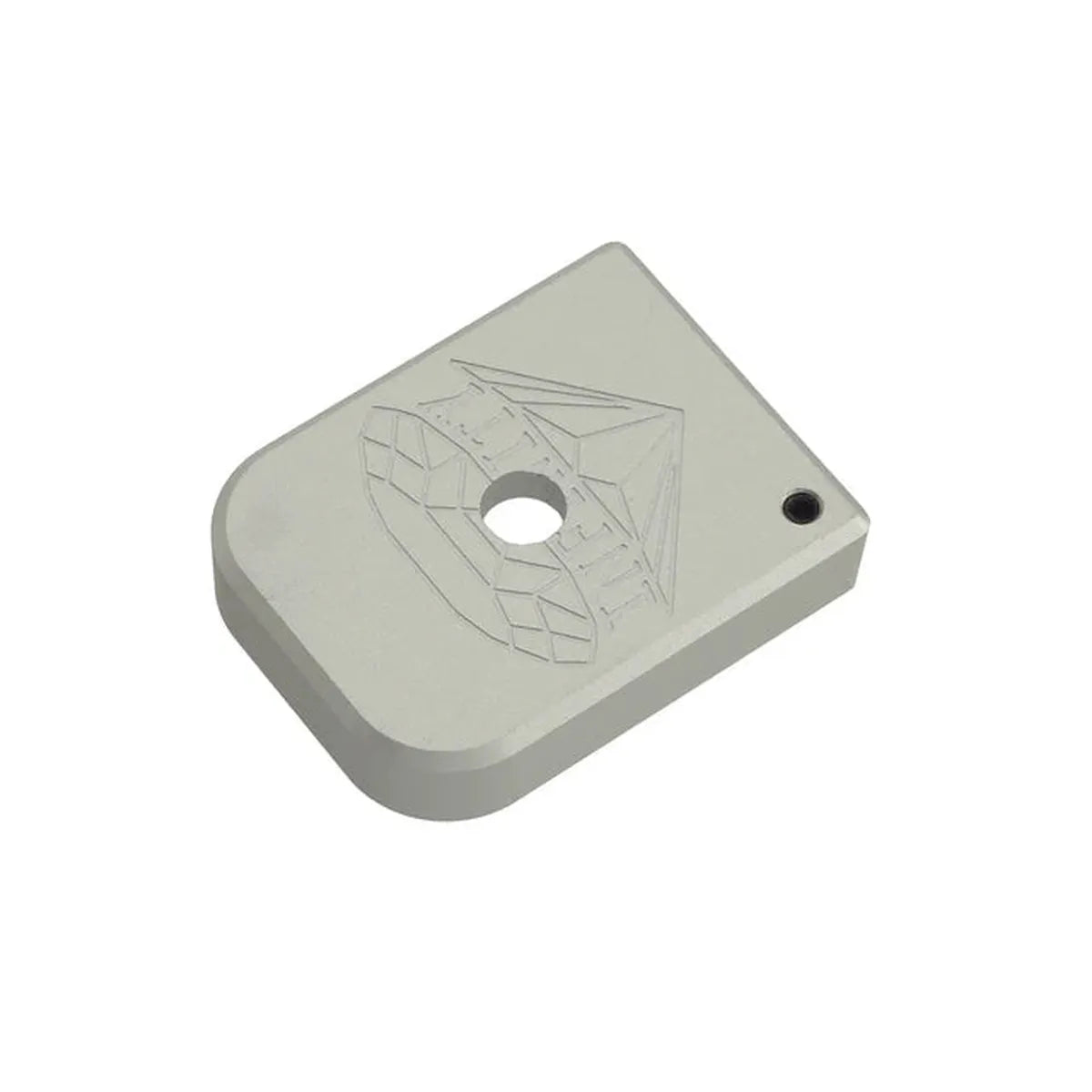 5KU 2011 インフィニティ スタイル マガジン ベース マルイ ハイキャパ エアソフトガン用 (5KU-GB-287) - シルバー-AIRSOFT GOGO エアガン・サバゲー用品通販