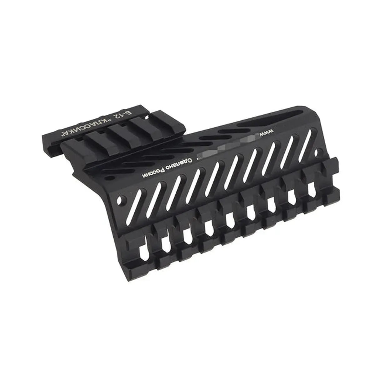 5KU B-12 クラシック アッパーレール AK エアソフトガン用 (5KU-271) - ブラック-AIRSOFT GOGO エアガン・サバゲー用品通販