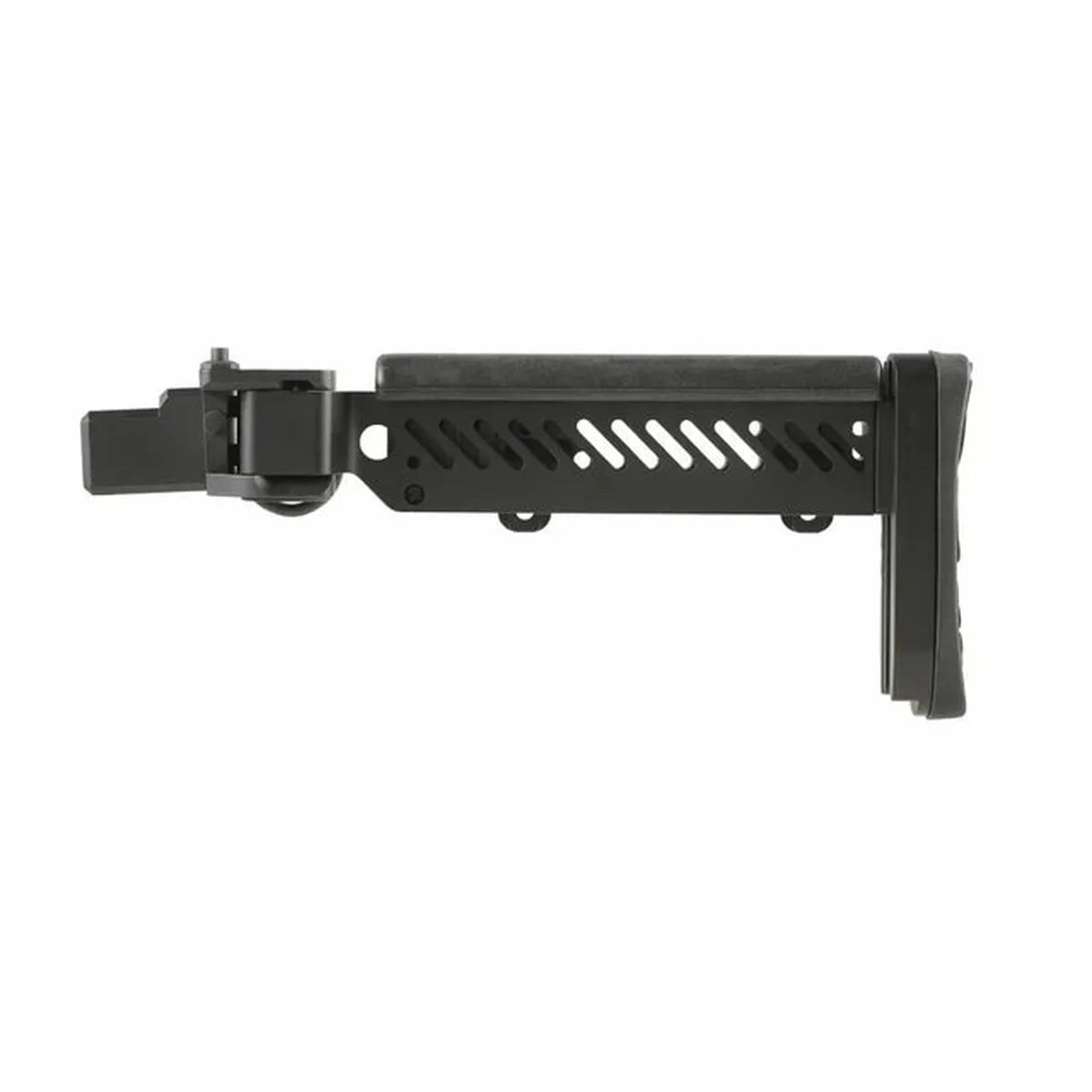 5KU PT-5 サイドフォールディングストック GHK AKM エアソフトガン用 (5KU-347) - ブラック-AIRSOFT GOGO エアガン・サバゲー用品通販