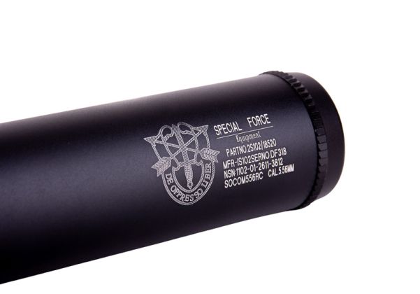 5KU SOCOM556 RC QDサプレッサー(14mm CCW、スチール)タイプA-AIRSOFT GOGO エアガン・サバゲー用品通販