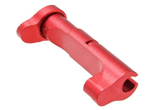 5KU Tokyo Marui ハイキャパ マガジンキャッチ(タイプ5) - 赤-AIRSOFT GOGO エアガン・サバゲー用品通販