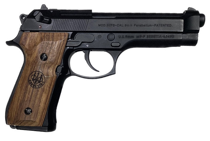 FCW M92F フルマーキング、キンポイウッドグリップ GBBP (KSC システム7)