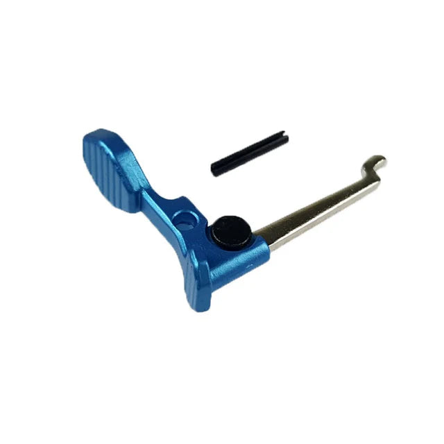 APS PHANTOM ボルトリリースキャッチ PER AEG用 -青