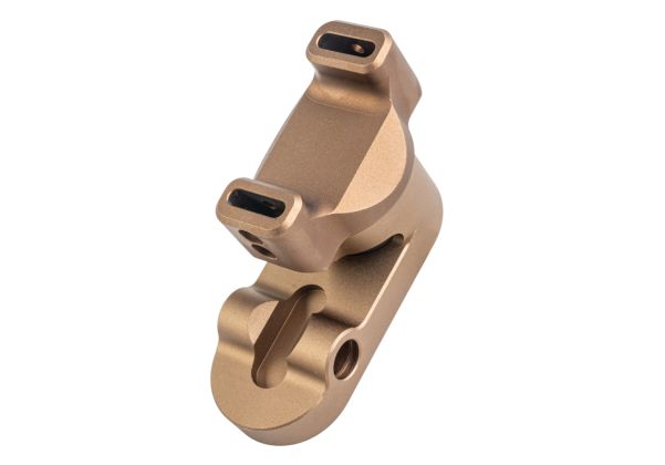 Airsoft Artisan マルヤマ SCW9 GBB ストックエンドパッド - Fちゃいろ