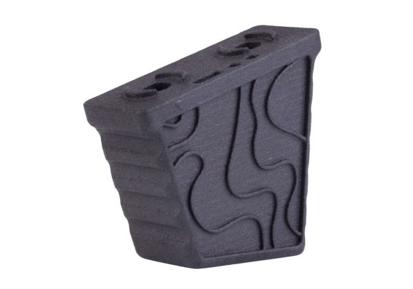 Advantage Airsoft コンターラインスタイル Mlok ハンドストップ - ブラック (ラージ)