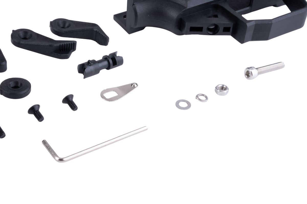 Advantage Airsoft VFC MP5K GBBグリップアダプターー&セレクターーコンボセット - ブラック