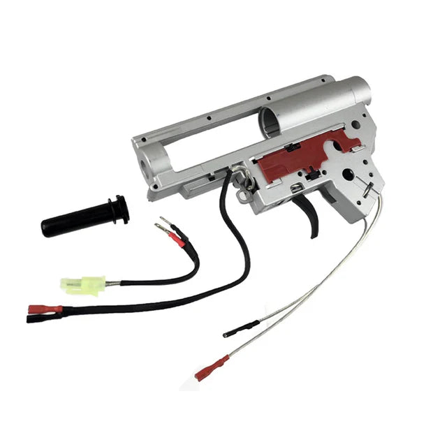 Army Force QD Ver.2 ギアボックスシェル フロントワイヤー (EX046FSV) - シルバー