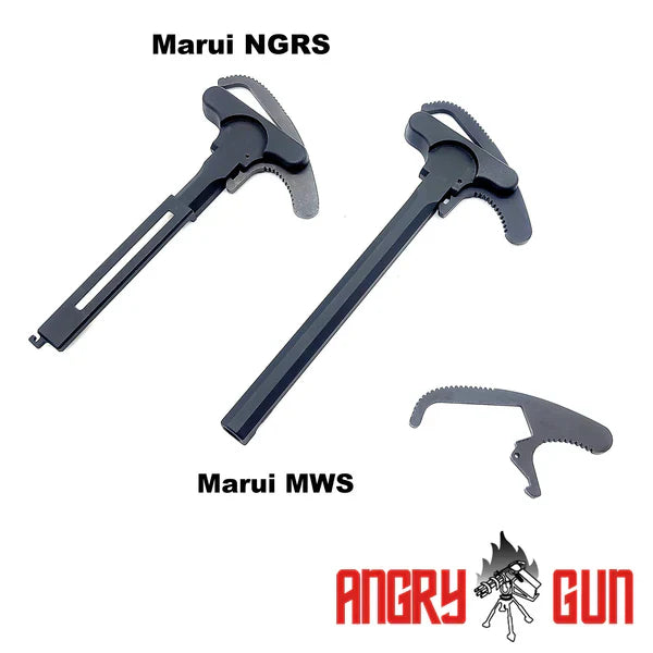 Angry Gun L119A2 チャージングハンドルラッチ MaruiMWS M4用