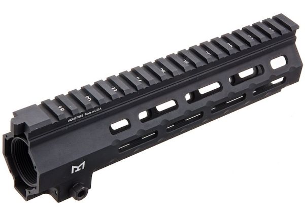 Angry Gun Mlok ハンドガード (MI スタイル、9 インチ) Tokyo Marui 416 NGRS AEG シリーズ用 - BK