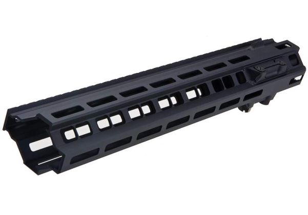 Angry Gun Mlokハンドガード Tokyo Marui NGRS、Umarex/VFC、KWA HK417 エアソフトガンシリーズ対応 (Gスタイル、14.5インチ、ブラック)