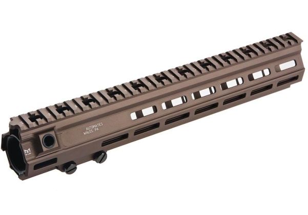 Angry Gun Mlokハンドガード Tokyo Marui NGRS、Umarex/VFC、KWA HK417 エアソフトガンシリーズ用 (Gスタイル、14.5インチ、DDC)